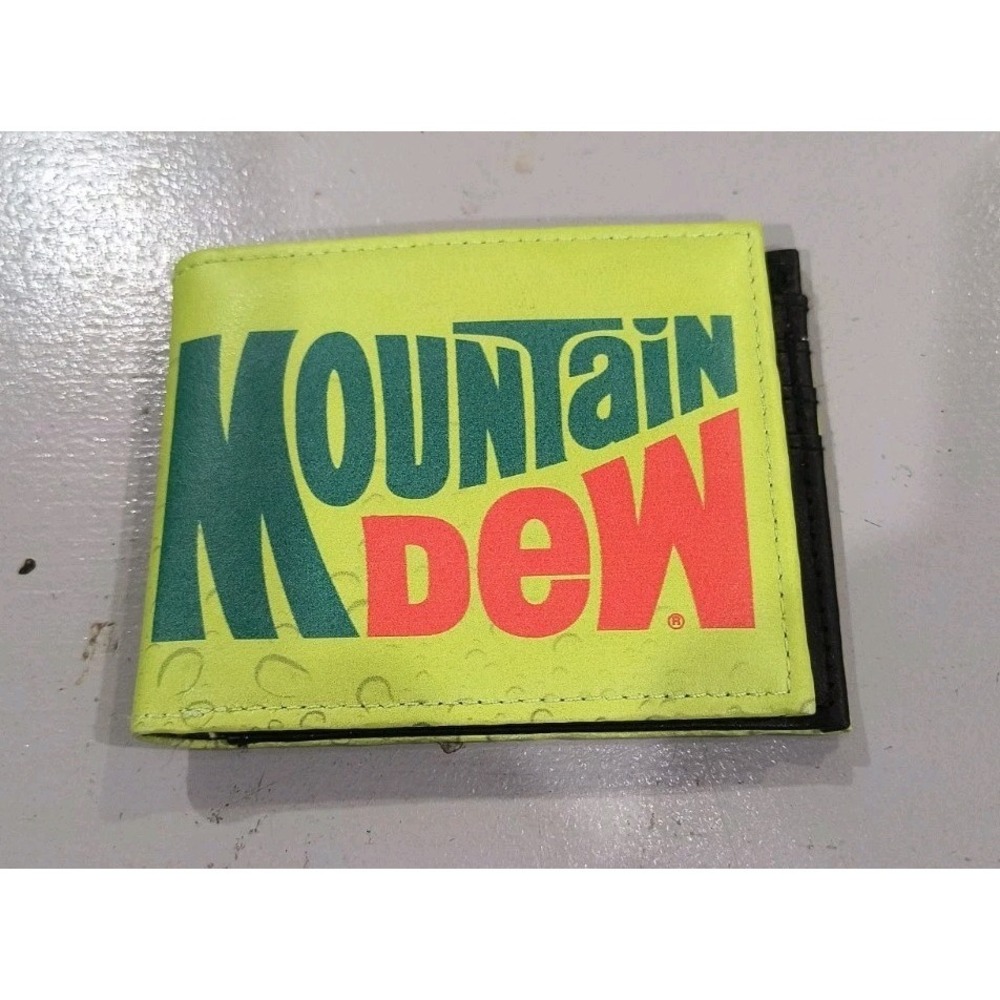 Mountain Dew Wallet Genuine Great Gift Do the Dew! Pepsi-Cola